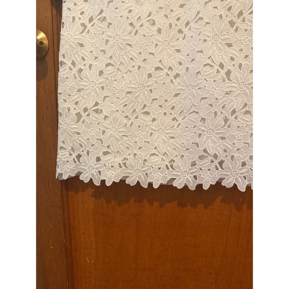 Jusglitty dress lace appliqué ivory 3/4‎ sleeve size 2 Japan - Picture 5 of 12